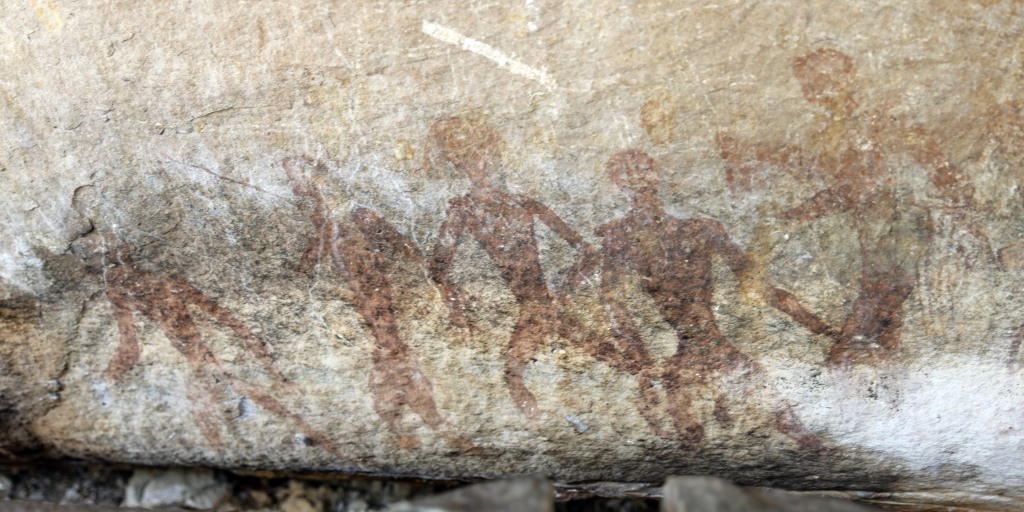 Prehistoric paintings, Phu Phrabat Historical Park