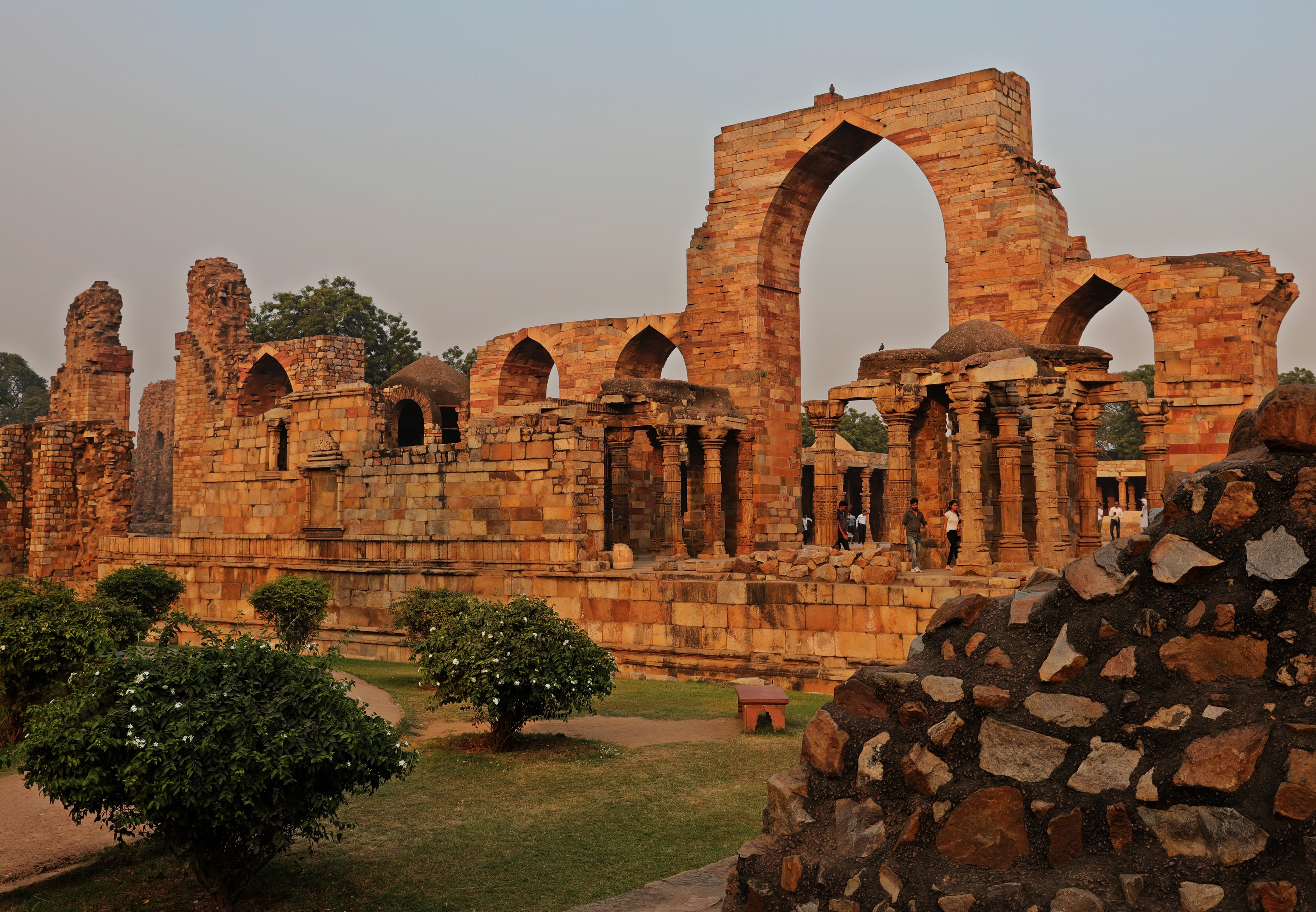 Ruins in Qutab Minar Complex, Delhi