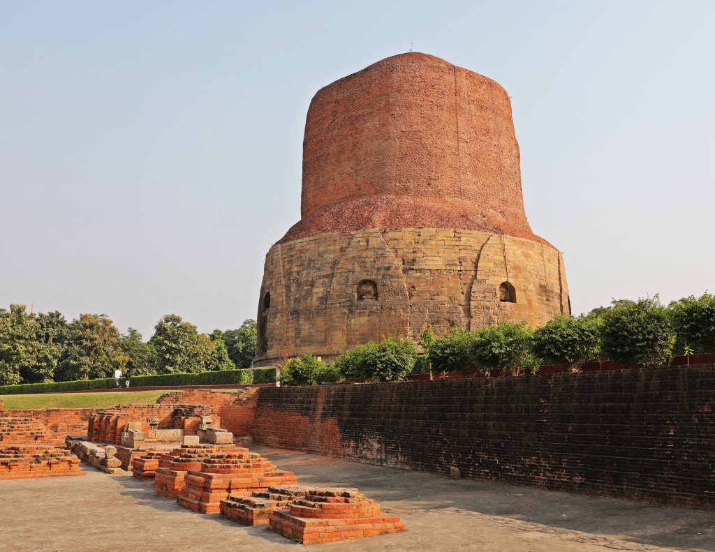 1,000 year old stupa in Sarnath