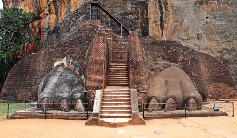 Lion's Paws, Sigiriya Rock