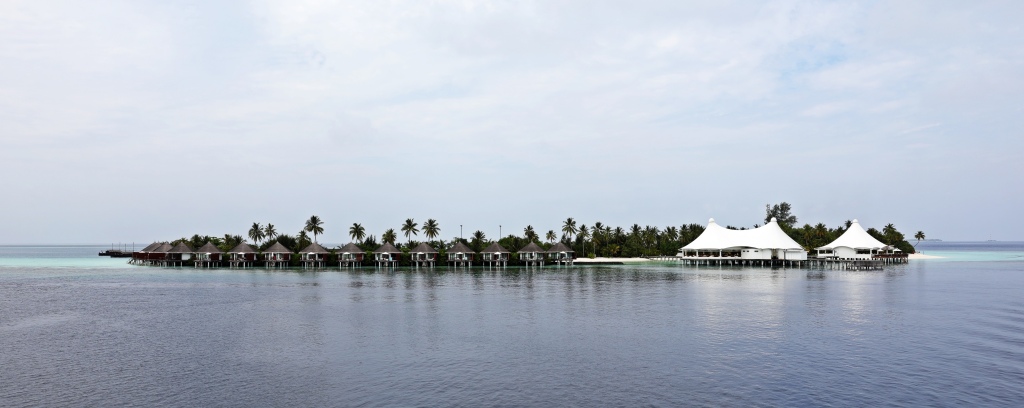 Perfect resort island, Maldives