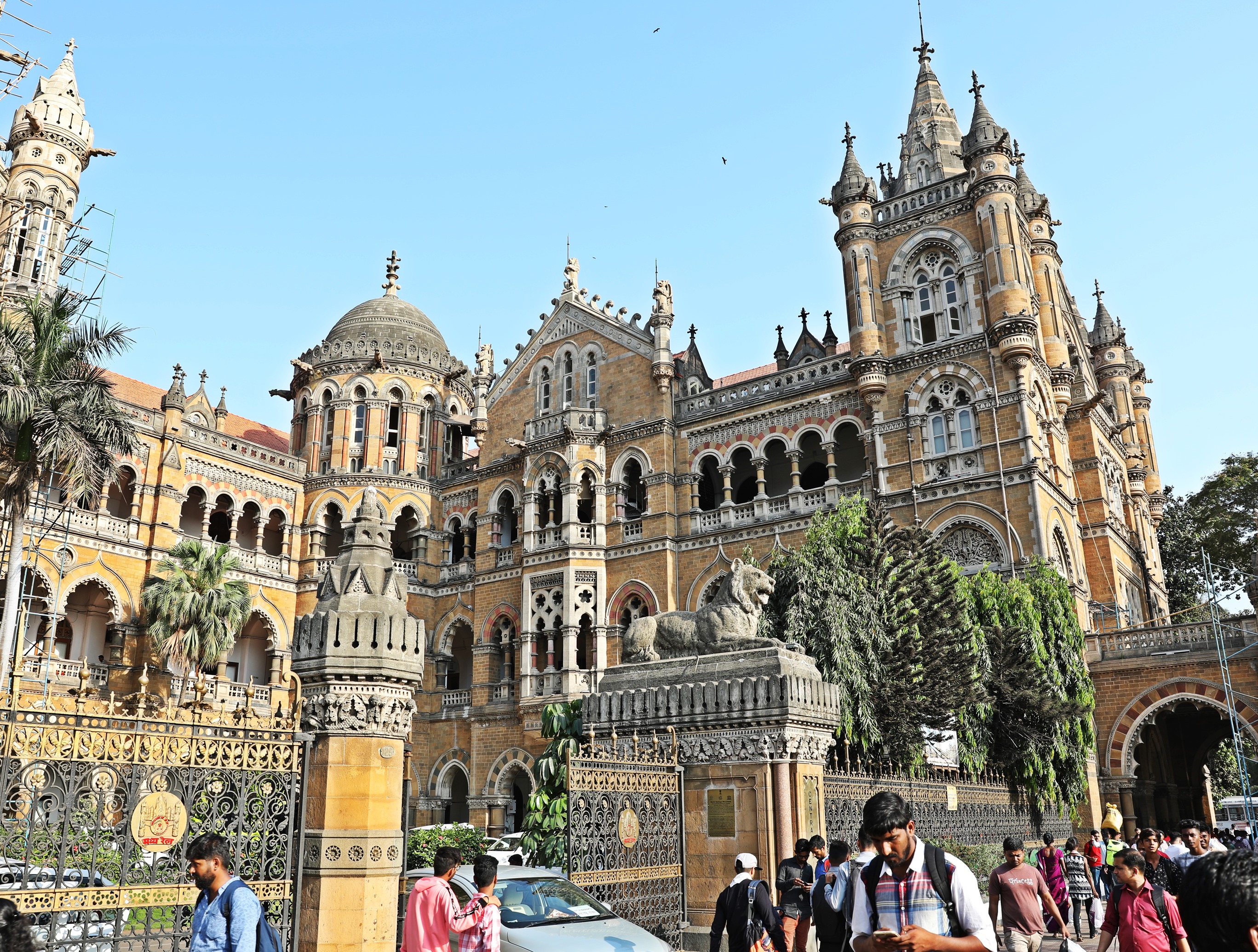 Chhatrapati Shivaji Terminus train station, Mumbai