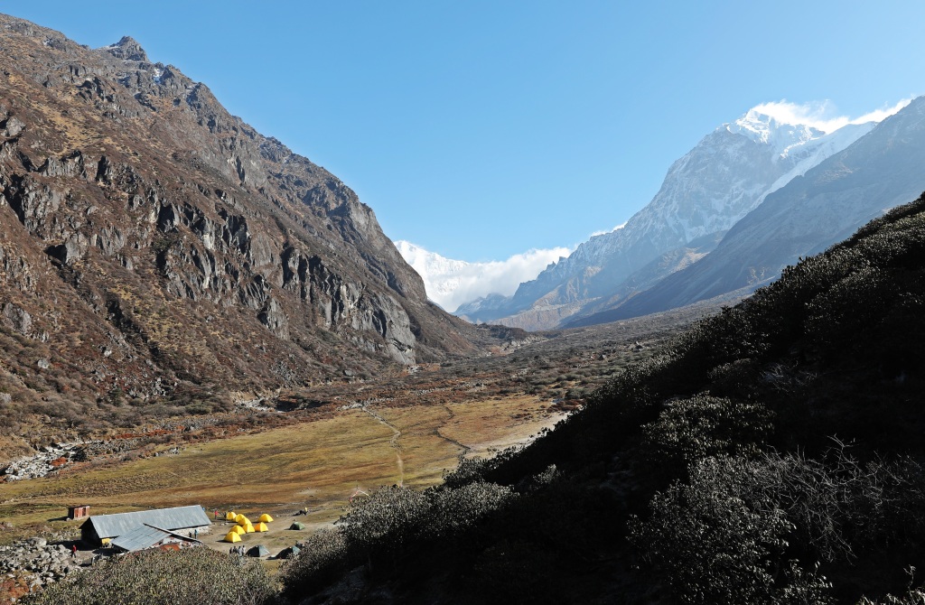 Kanchenjunga and Thansing Camp, Day 4, Goecha La Trek