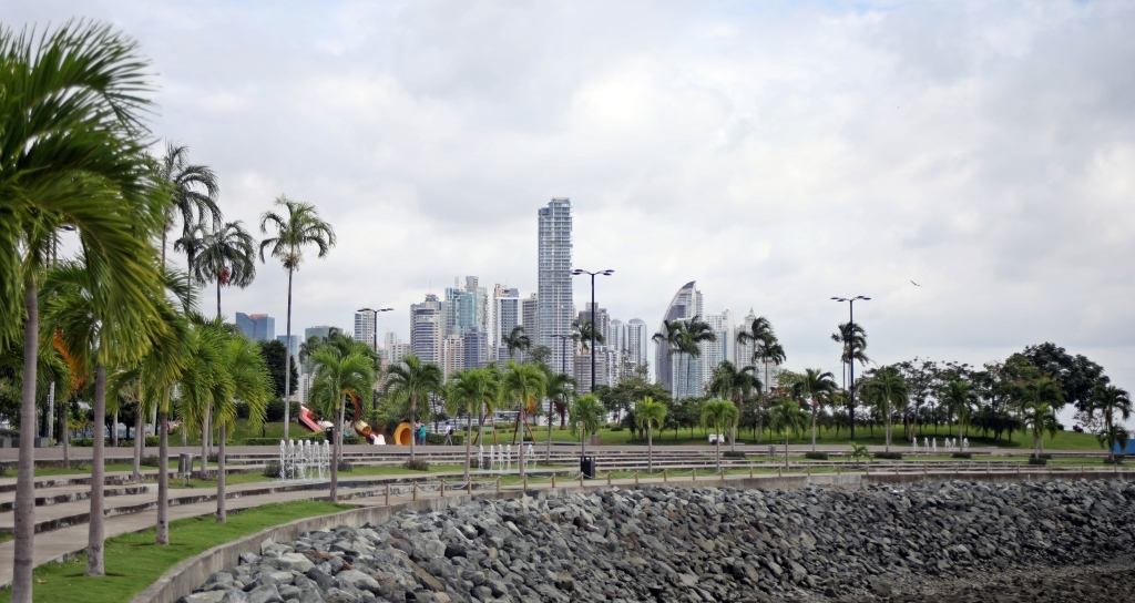 Panama City at low tide