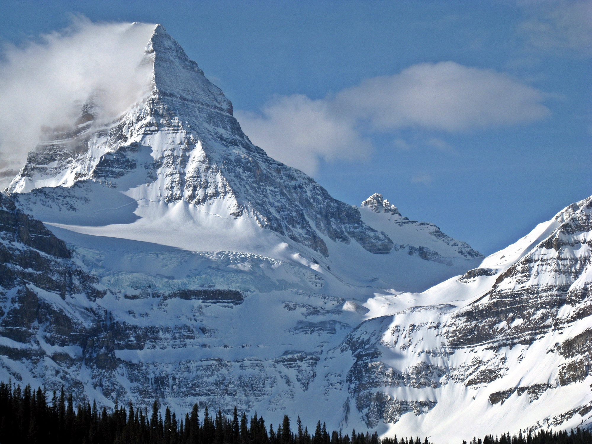 Mount Assiniboine in Winter