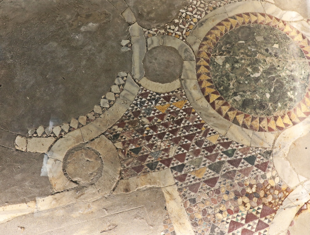 Mosaic floor, Hagia Sophia